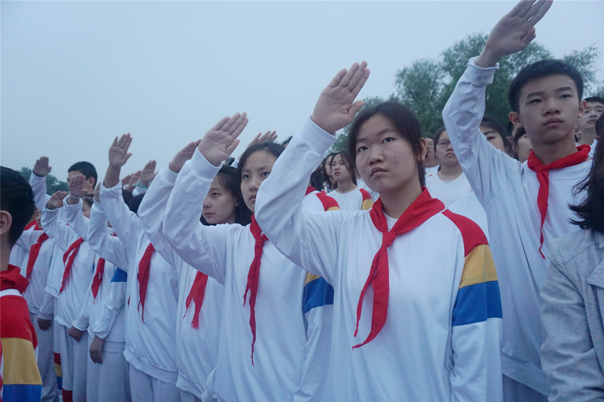 二十五中師生參加天安門廣場升旗儀式紀(jì)實(shí)